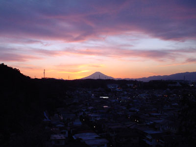 今日の富士山2